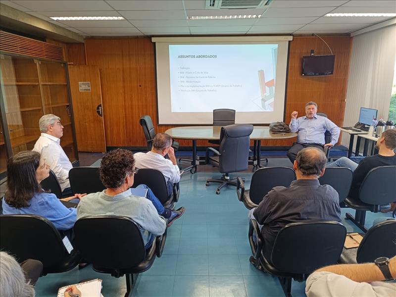 Reunião do GT BIM do TCMSP.